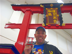 Japanese Torii Gate Creation at Brickcon 2010